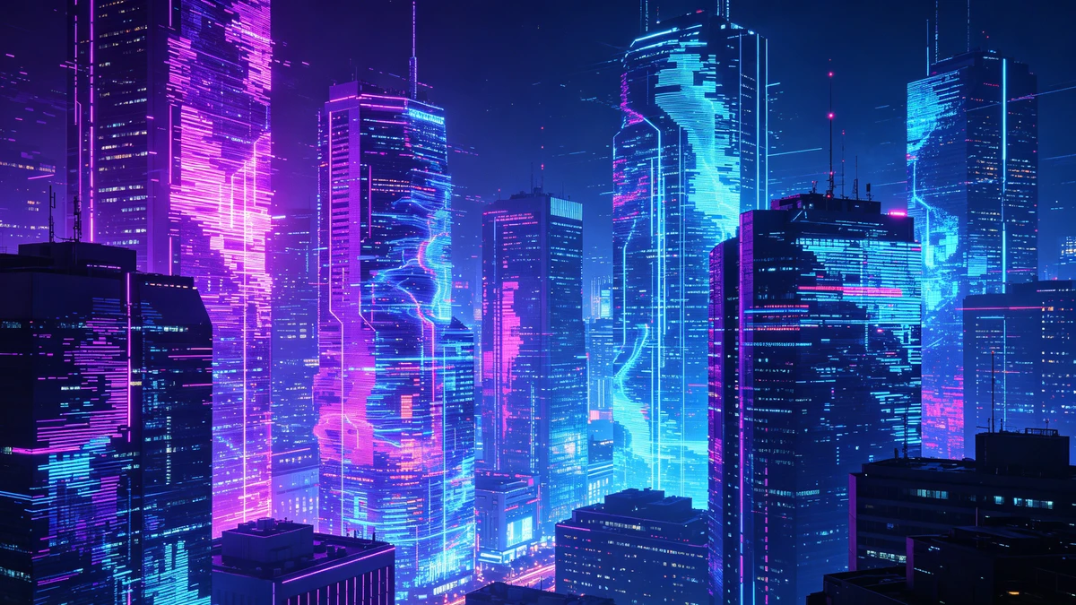 赛博朋克壁纸示例1