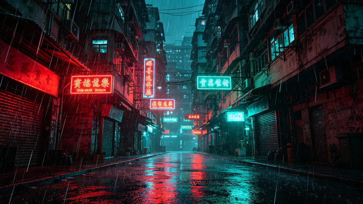 赛博朋克壁纸示例1