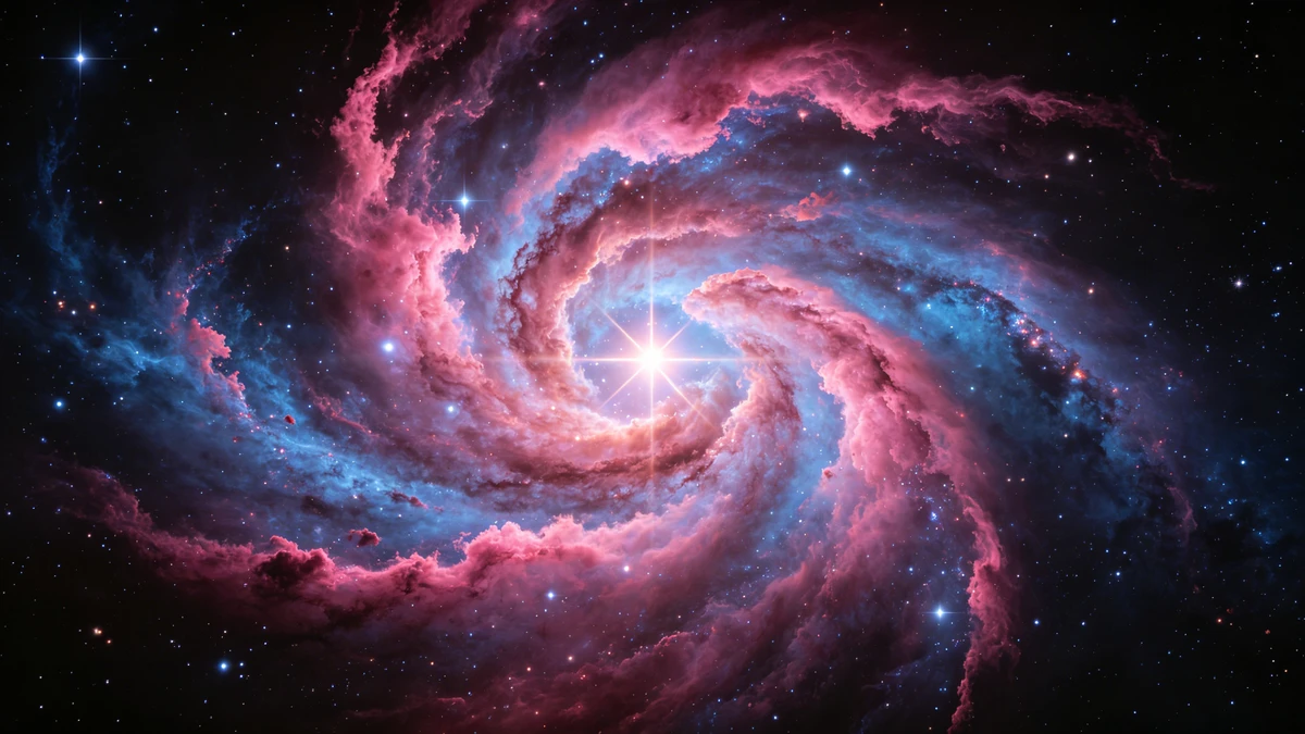 科幻星空壁纸生成示例1