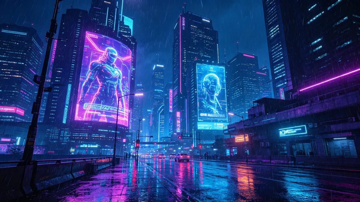 科幻未来桌面壁纸示例1